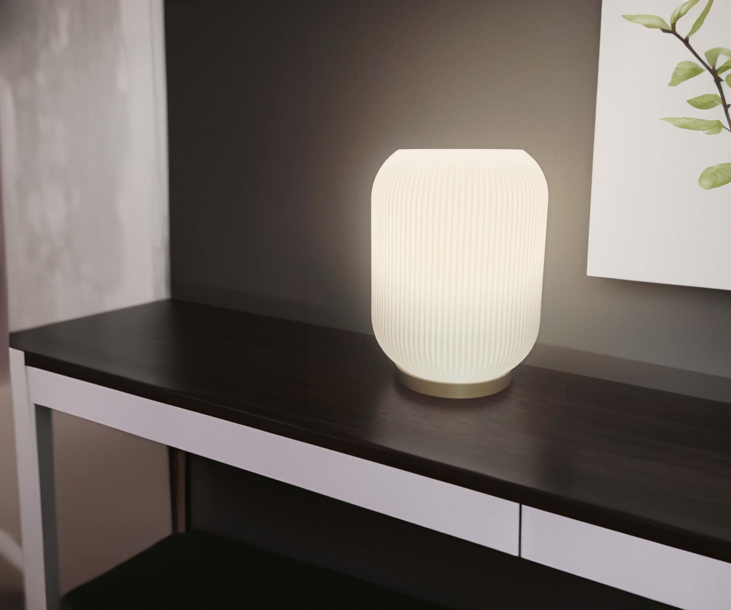 Lámpara Nórdica Base Color madera - Imagen 3